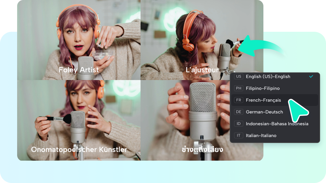 Add captions to your videos in multiple languages